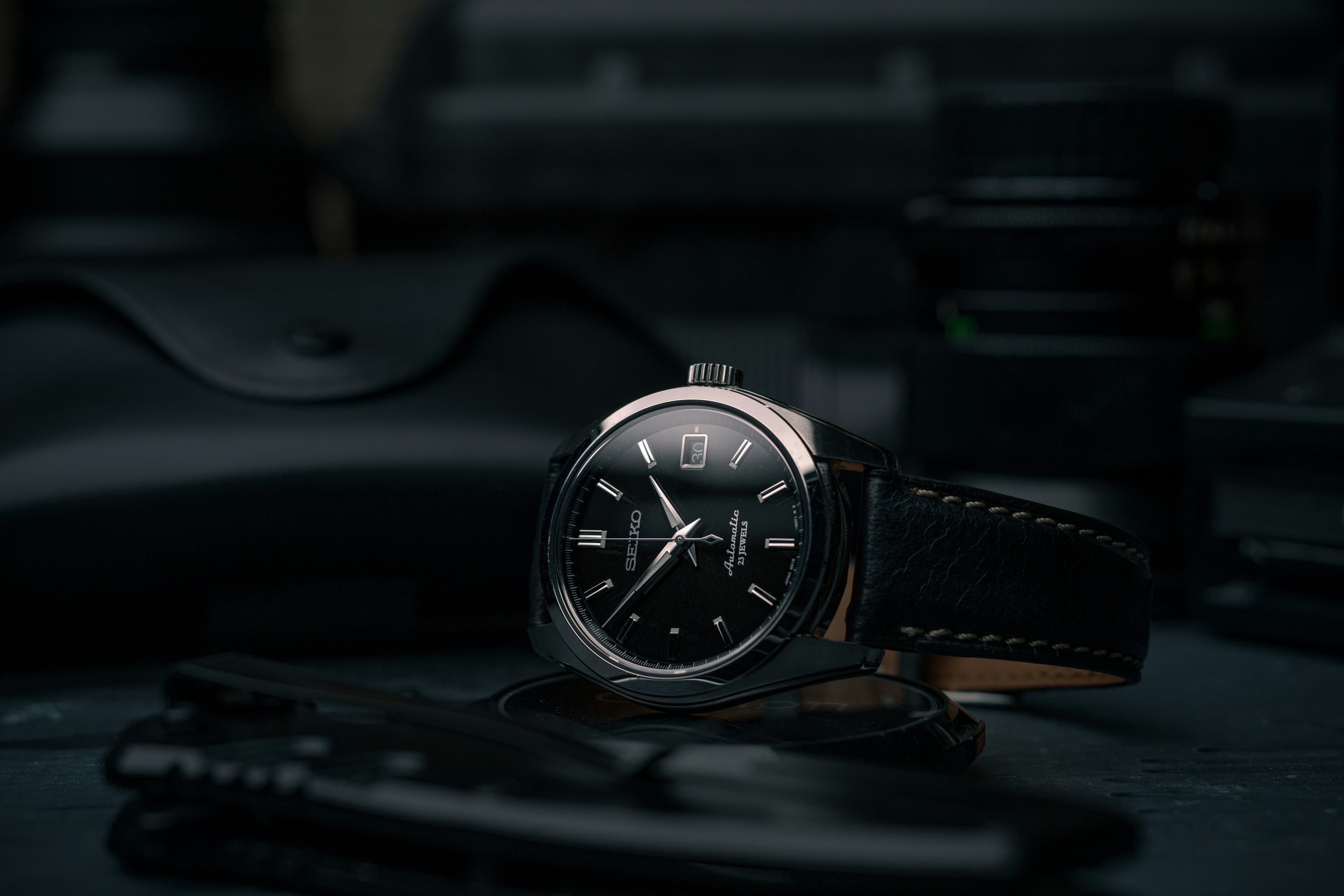Luxury watch collection showcase